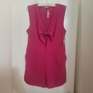 Rachel Roy Fuchsia Short Romper